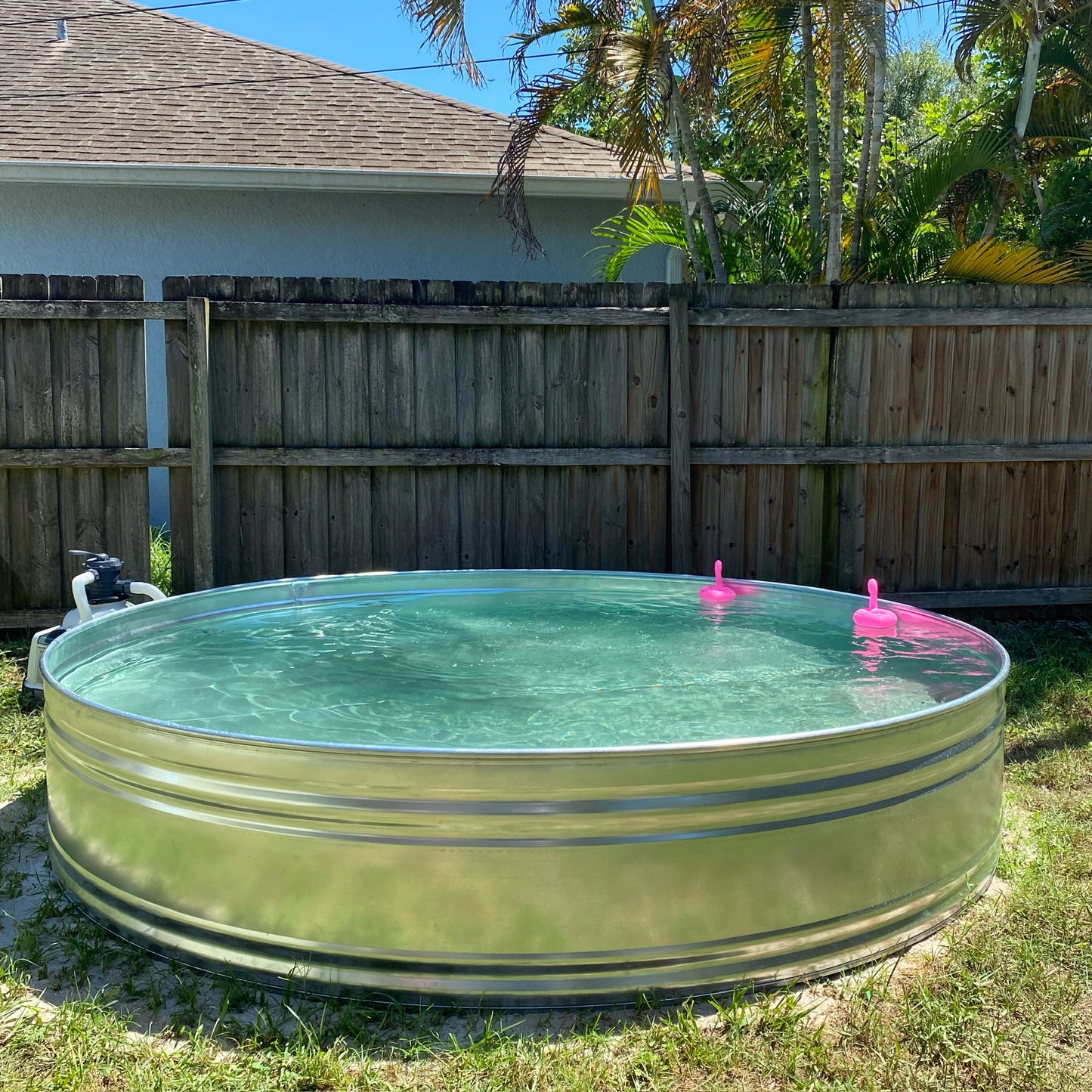 10 ft Galvanized Stock Tank Pool Package – Deposit Only