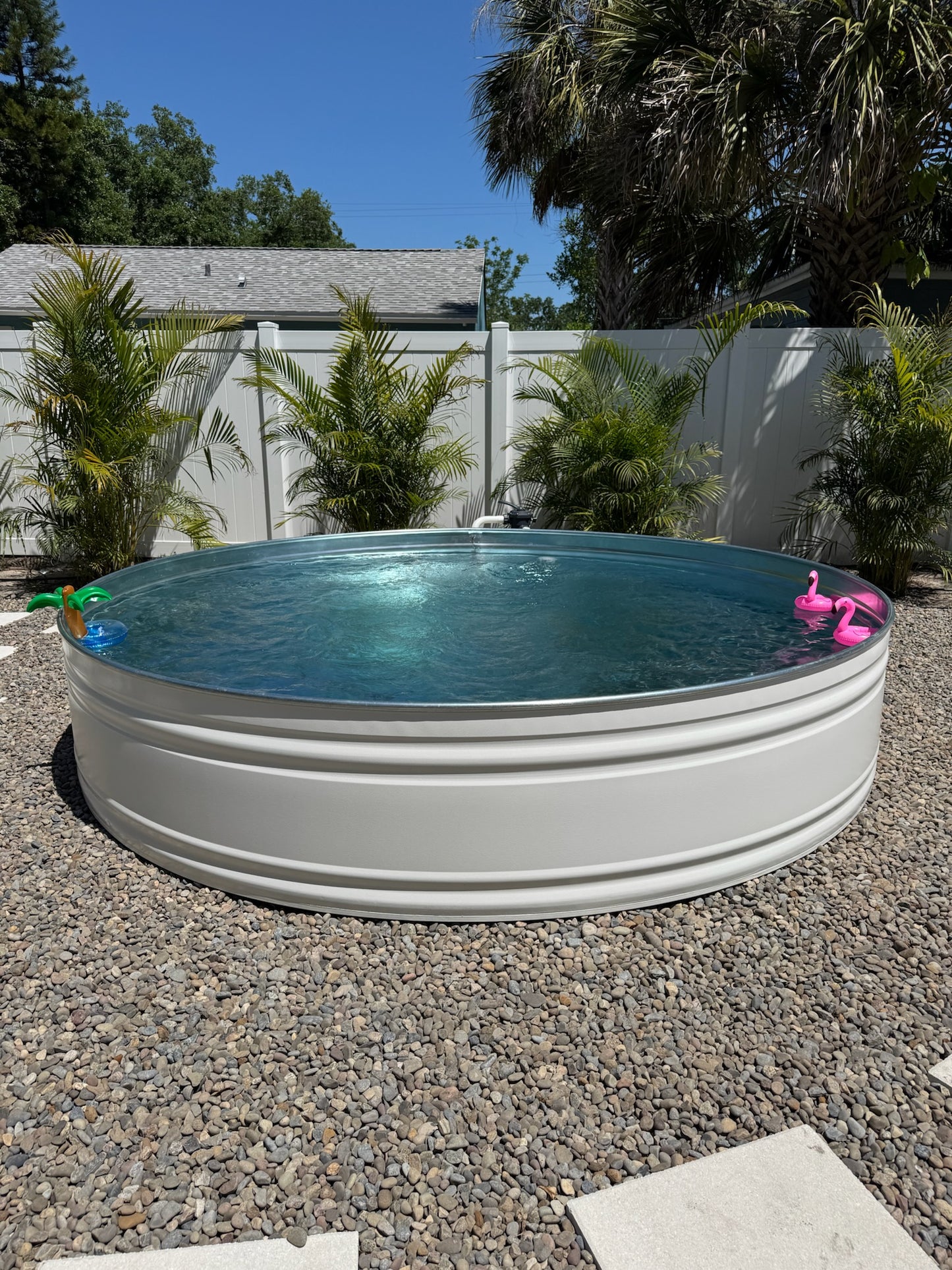 10 ft Galvanized Stock Tank Pool Package – Deposit Only