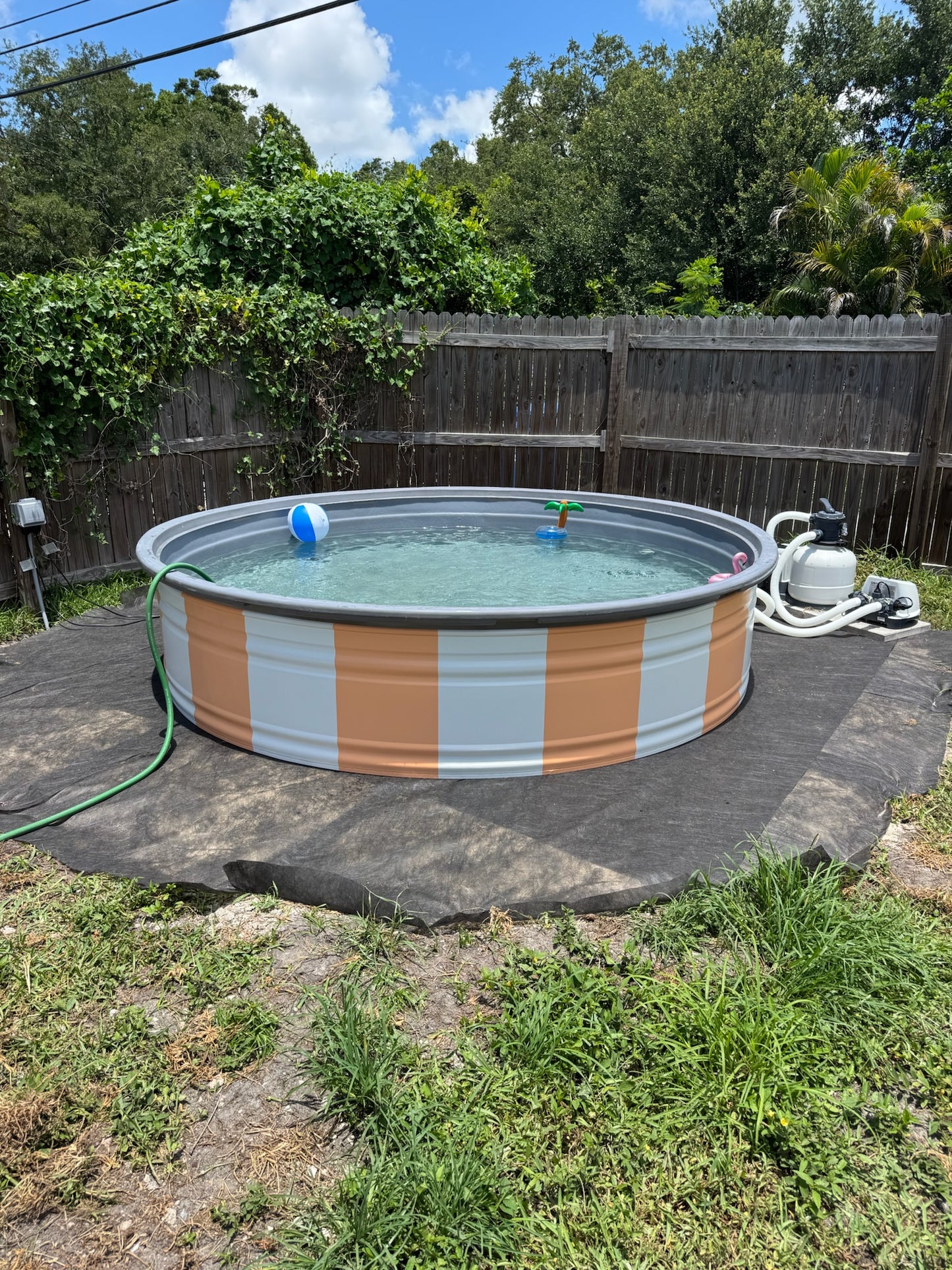 10 ft Hybrid Stock Tank Pool Package – Deposit Only