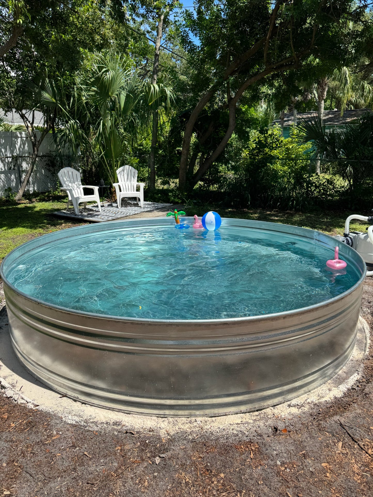 10 ft Galvanized Stock Tank Pool Package – Deposit Only