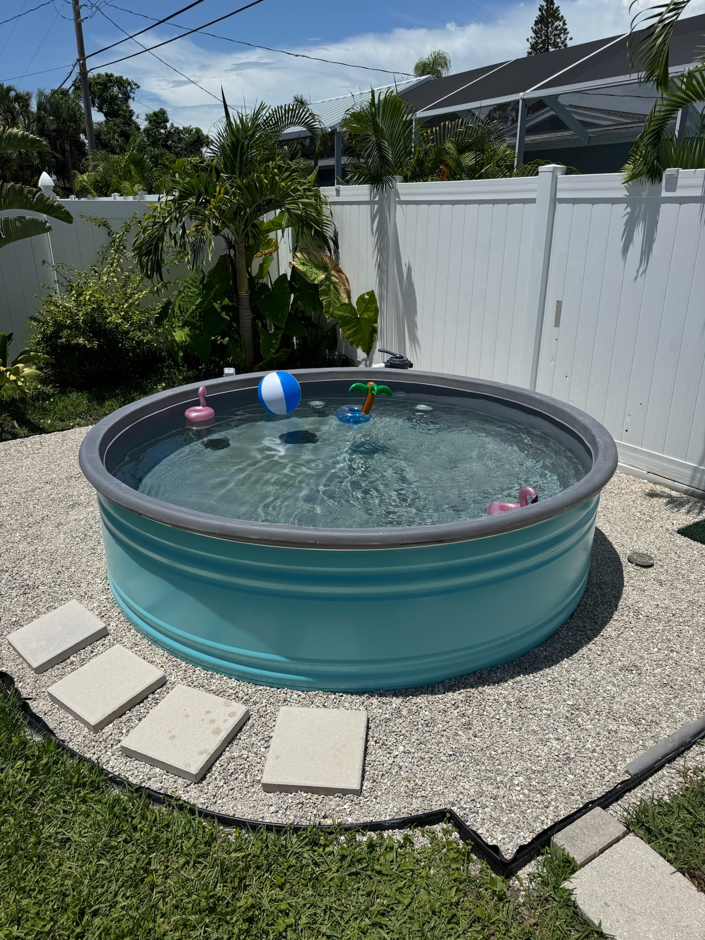 8ft Hybrid Stock Tank Pool Package – Deposit Only