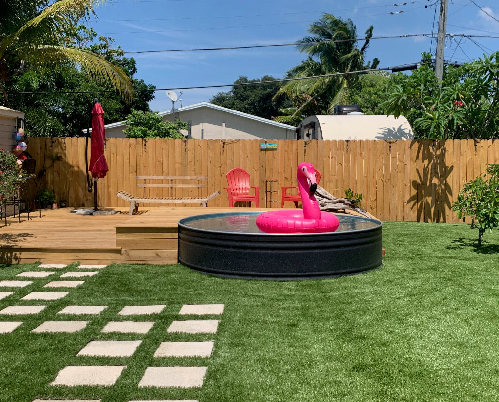 9 ft Galvanized Stock Tank Pool Package – Deposit Only