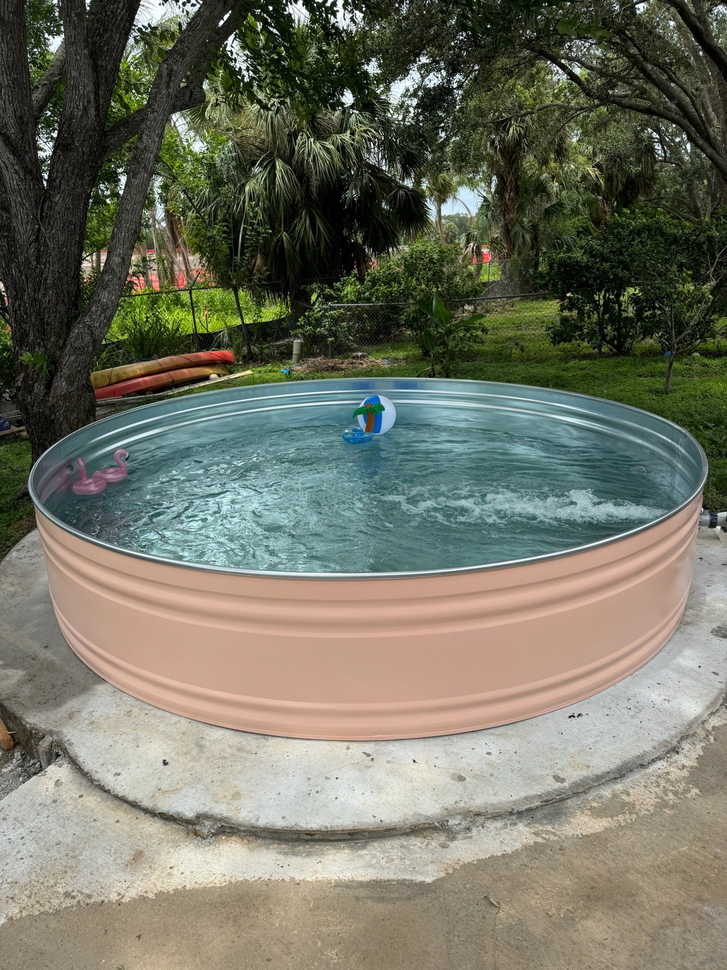 10 ft Galvanized Stock Tank Pool Package – Deposit Only