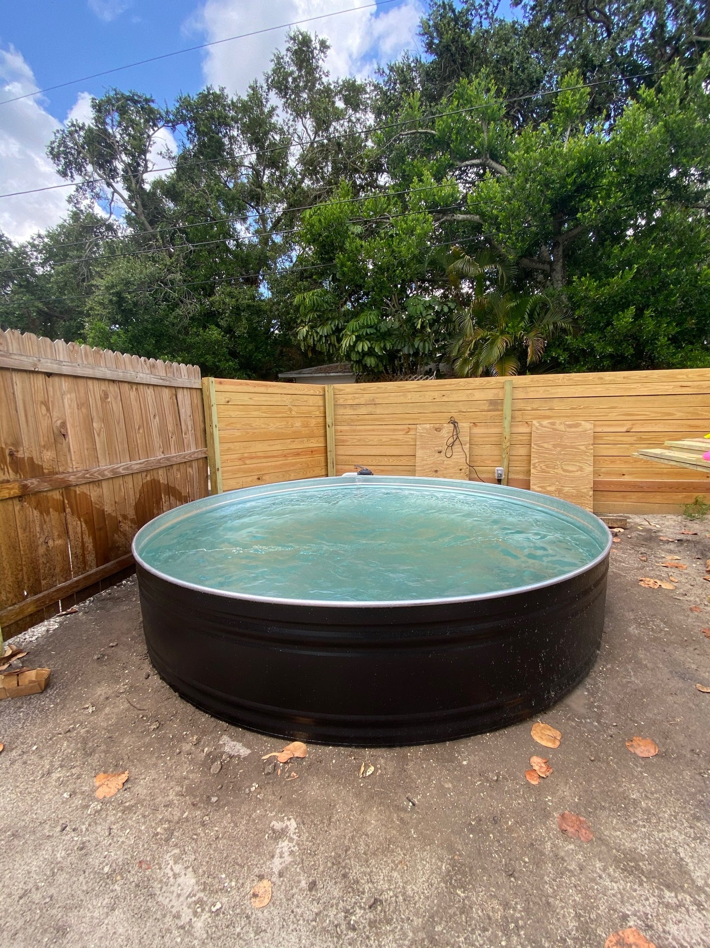 9 ft Galvanized Stock Tank Pool Package – Deposit Only