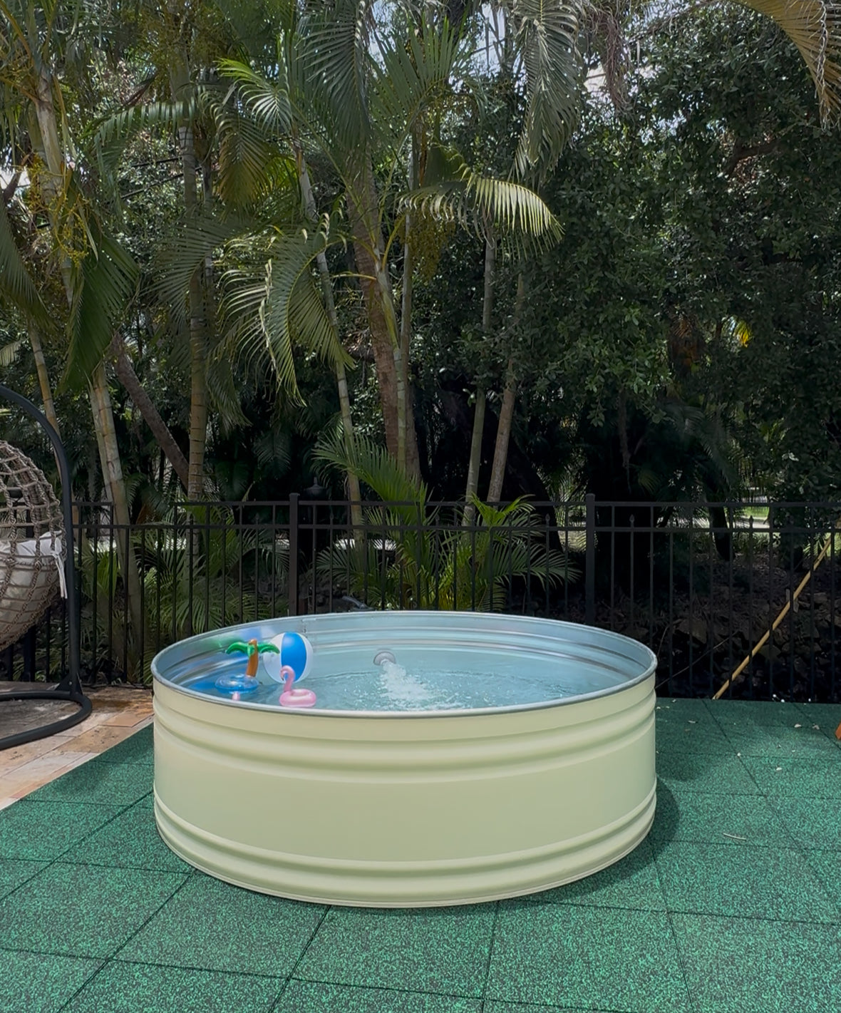 7 ft Galvanized Stock Tank Pool Package – Deposit Only