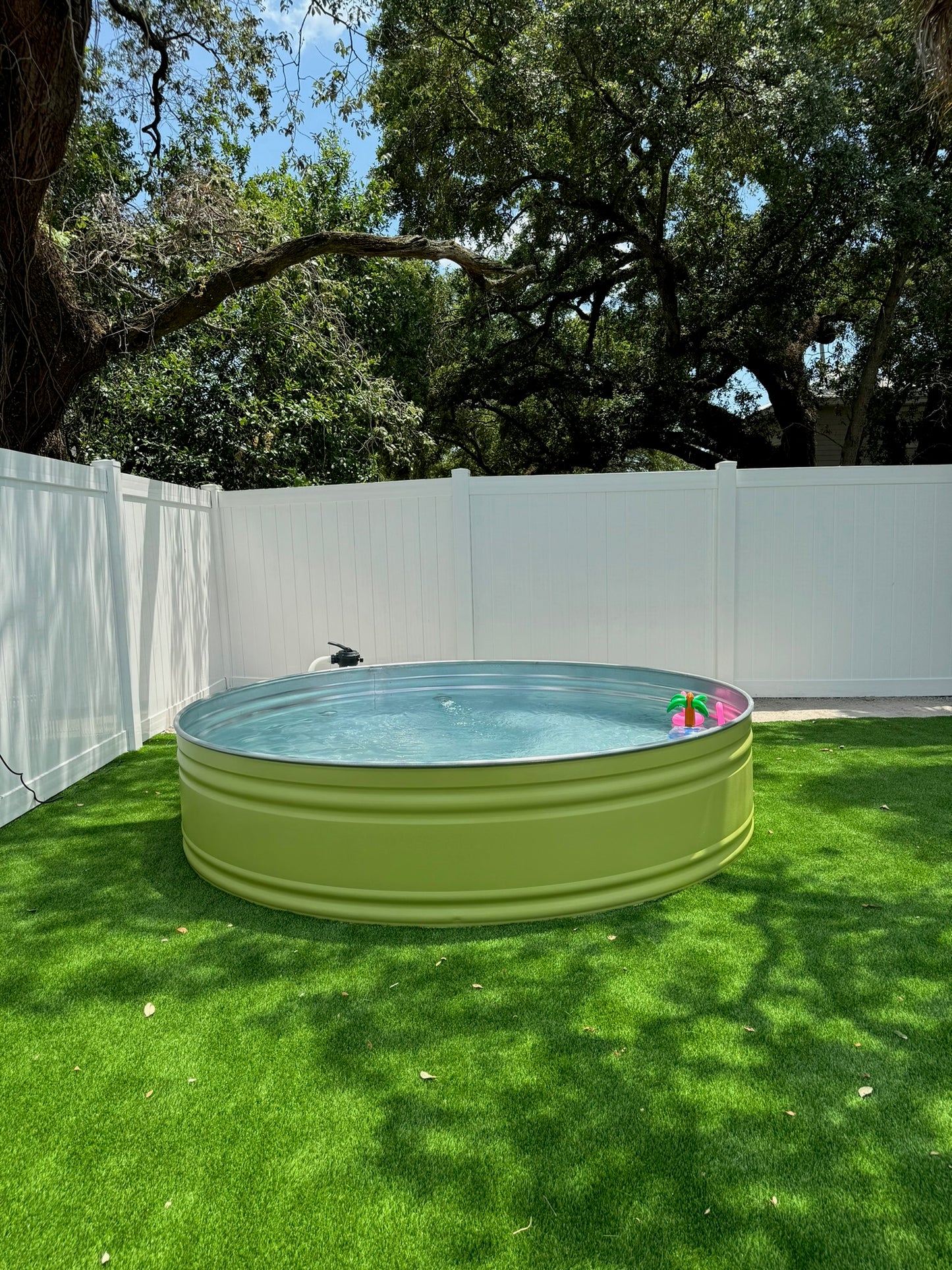 9 ft Galvanized Stock Tank Pool Package – Deposit Only