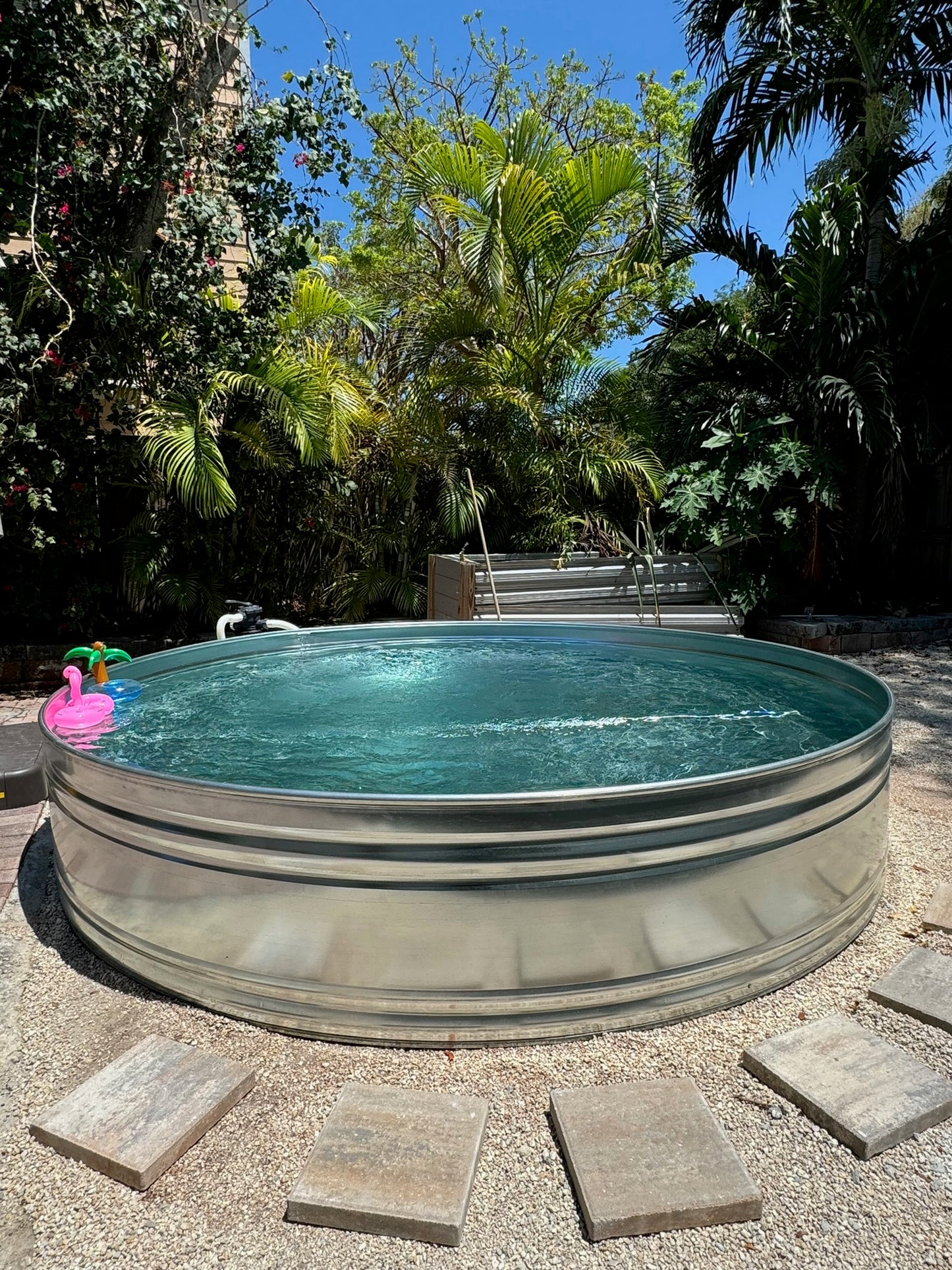 10 ft Galvanized Stock Tank Pool Package – Deposit Only
