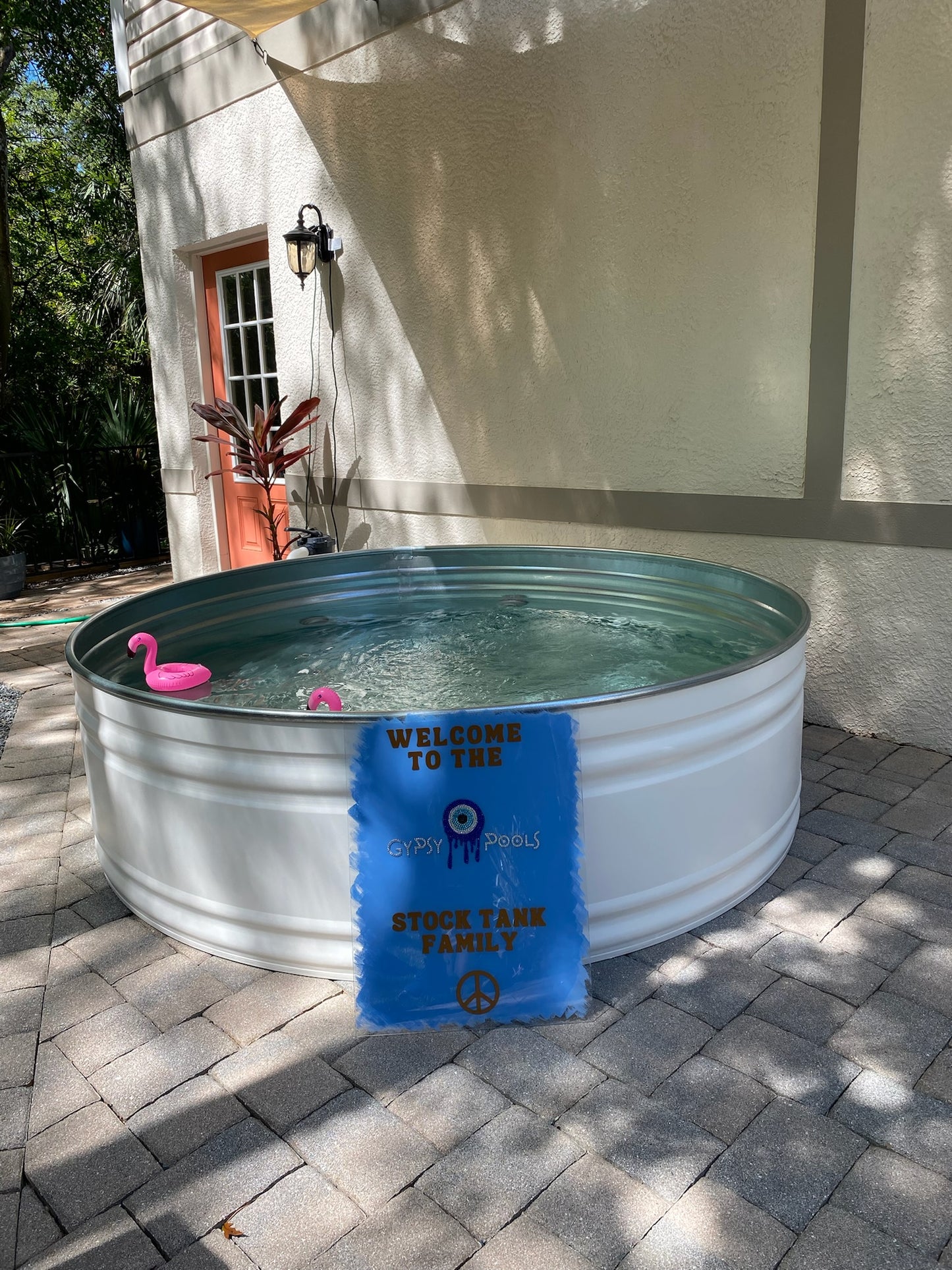 7 ft Galvanized Stock Tank Pool Package – Deposit Only