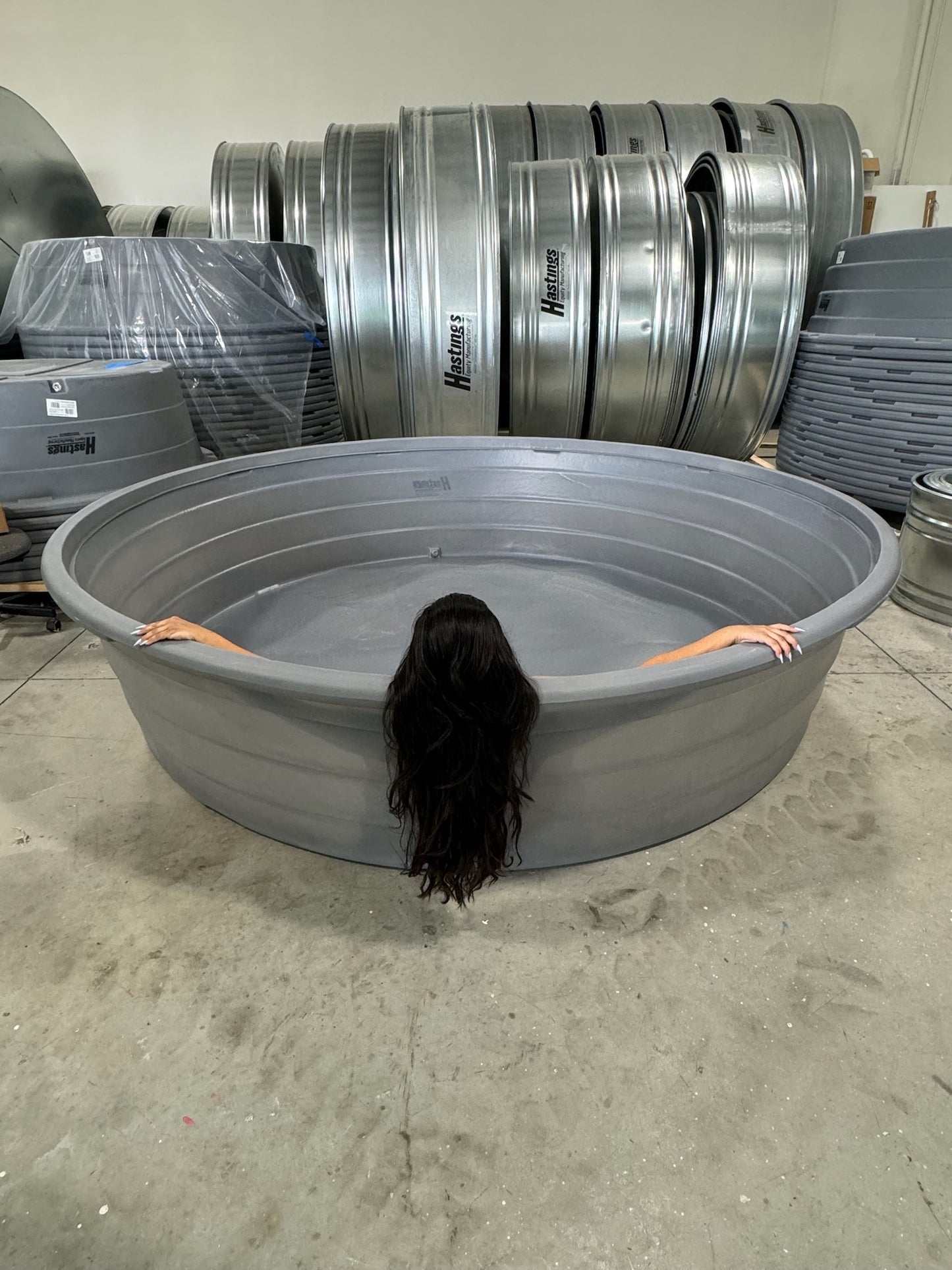 10ft Poly Stock Tank Pool Package – Deposit Only