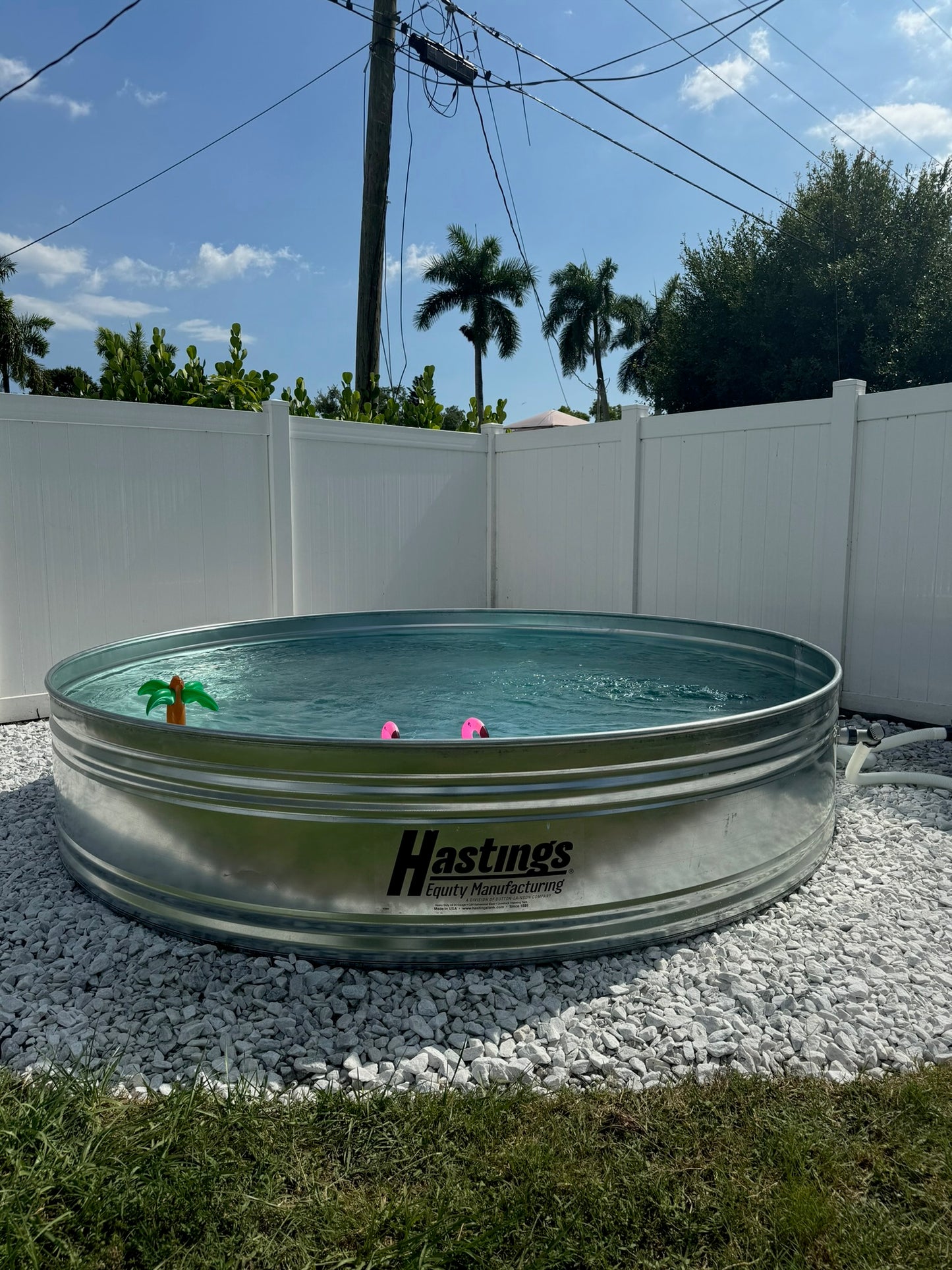 10 ft Galvanized Stock Tank Pool Package – Deposit Only