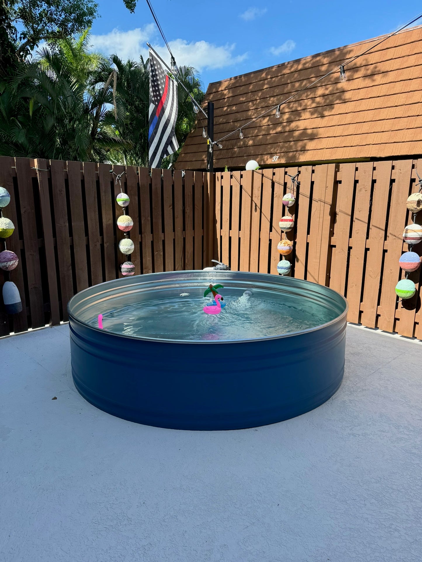 8 ft Galvanized Stock Tank Pool Package – Deposit Only