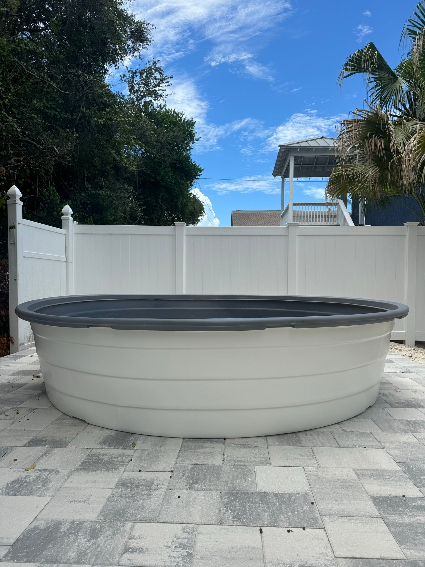 10ft Poly Stock Tank Pool Package – Deposit Only