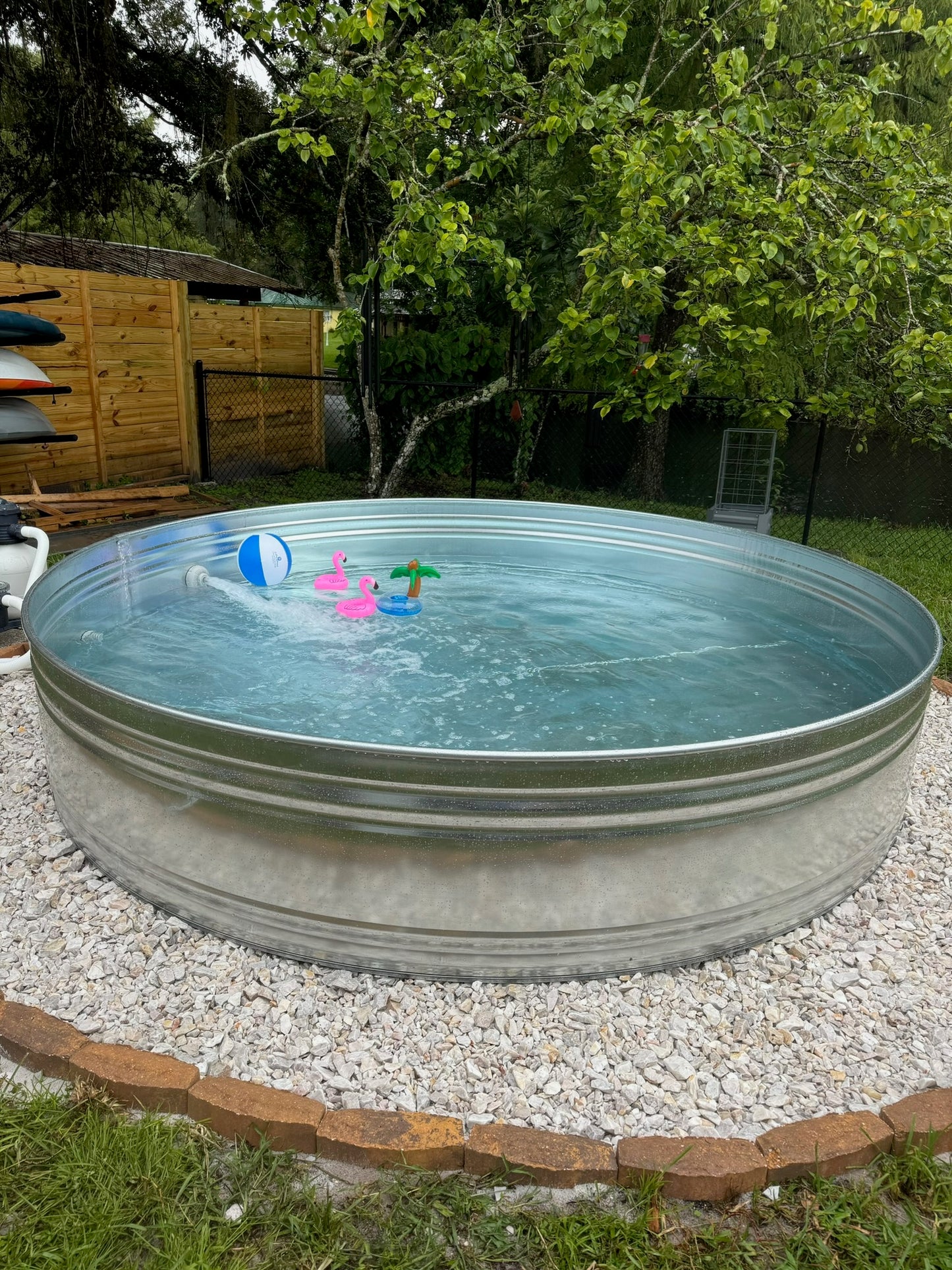 10 ft Galvanized Stock Tank Pool Package – Deposit Only