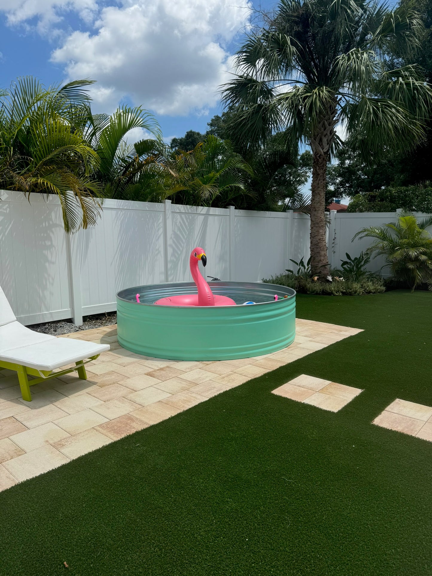 8 ft Galvanized Stock Tank Pool Package – Deposit Only