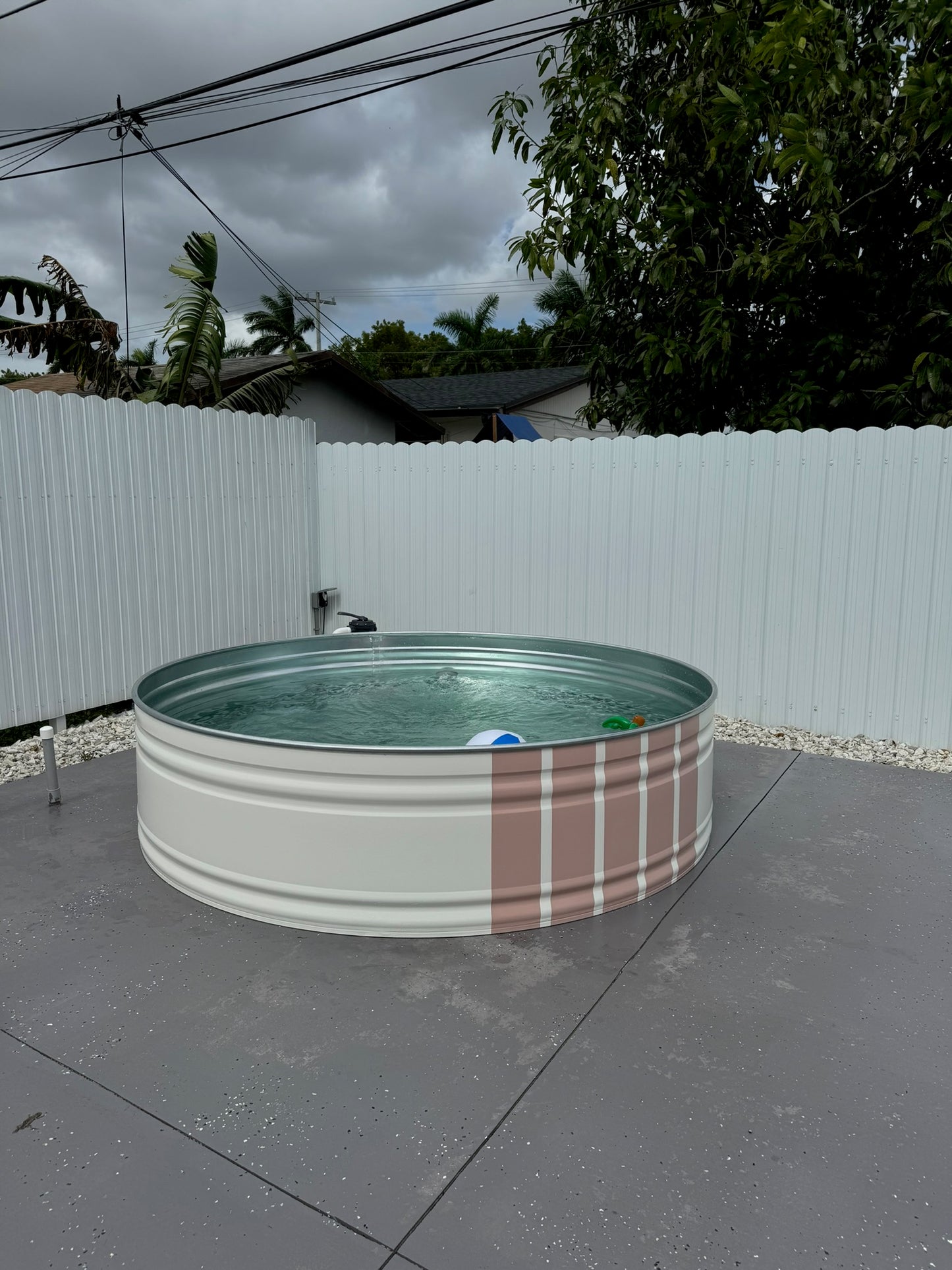 8 ft Galvanized Stock Tank Pool Package – Deposit Only