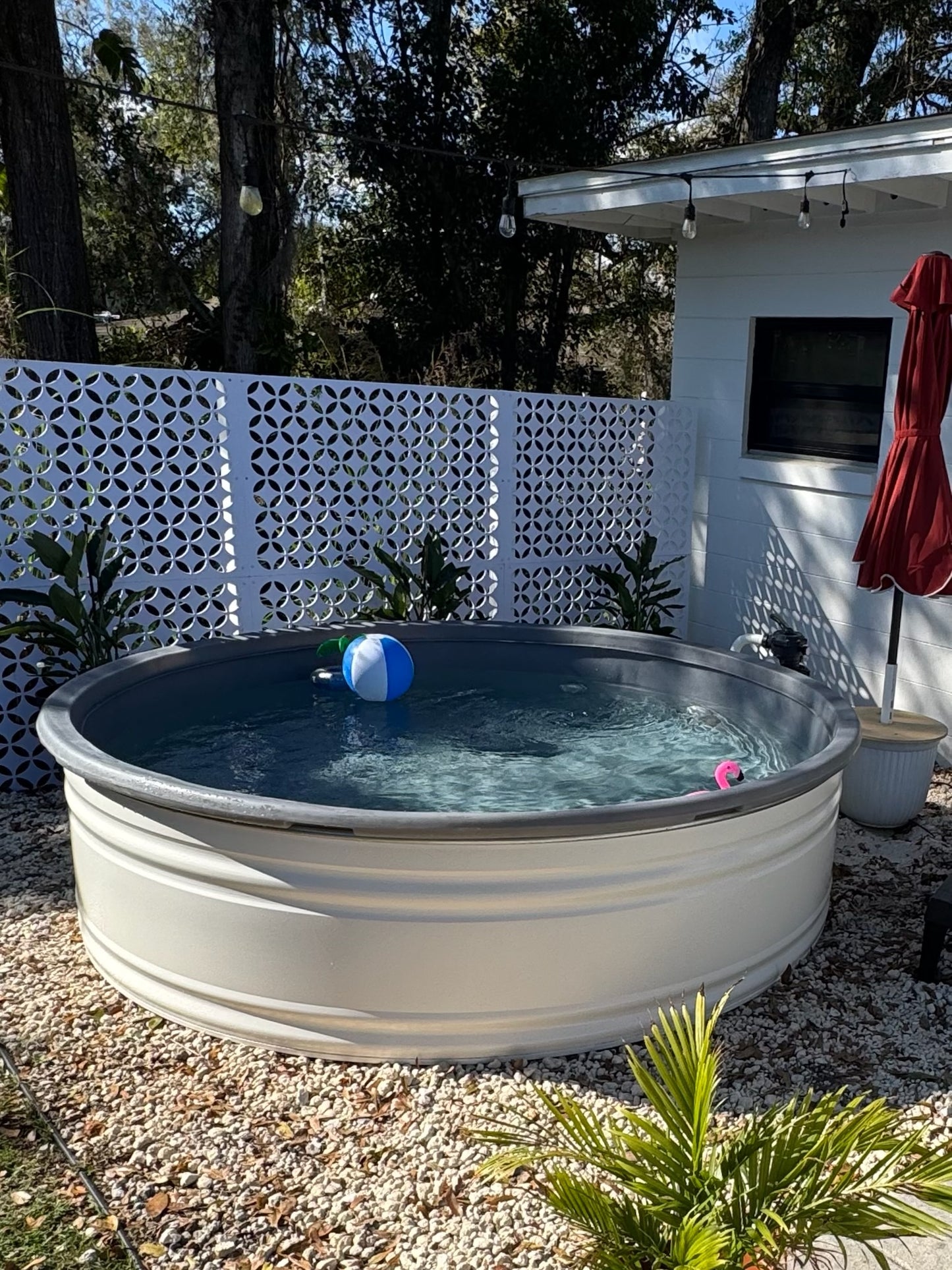 8ft Hybrid Stock Tank Pool Package – Deposit Only