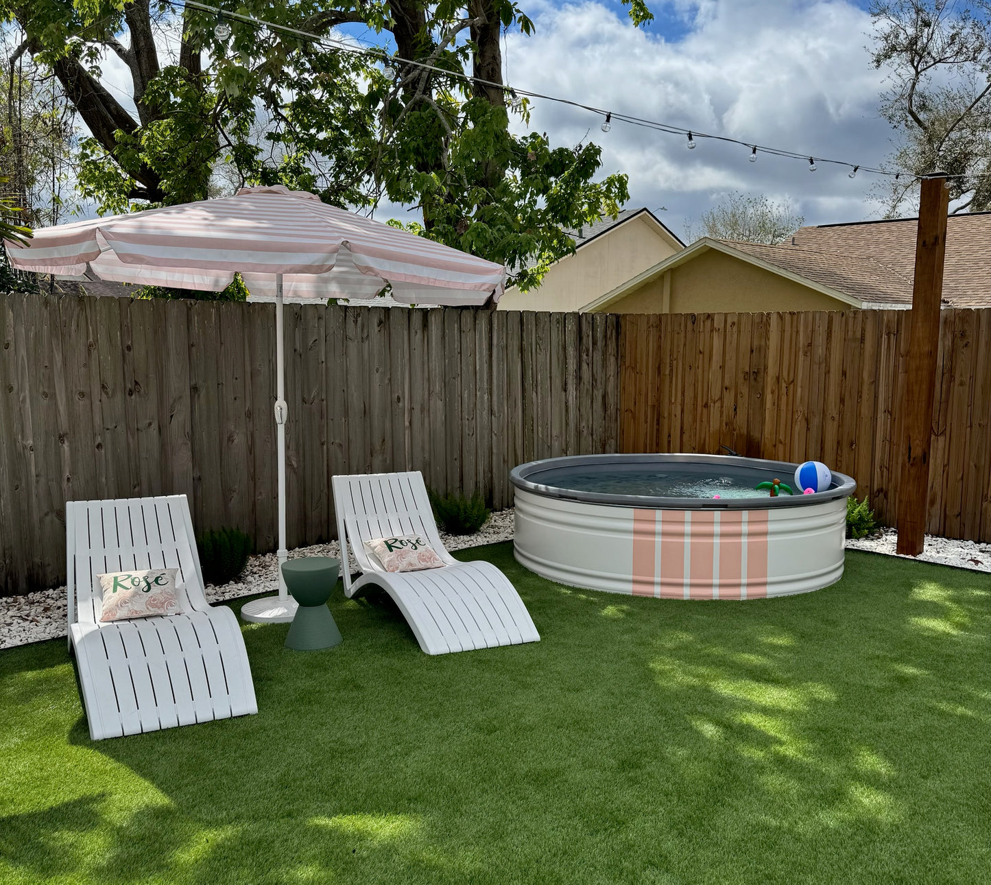 8ft Hybrid Stock Tank Pool Package – Deposit Only
