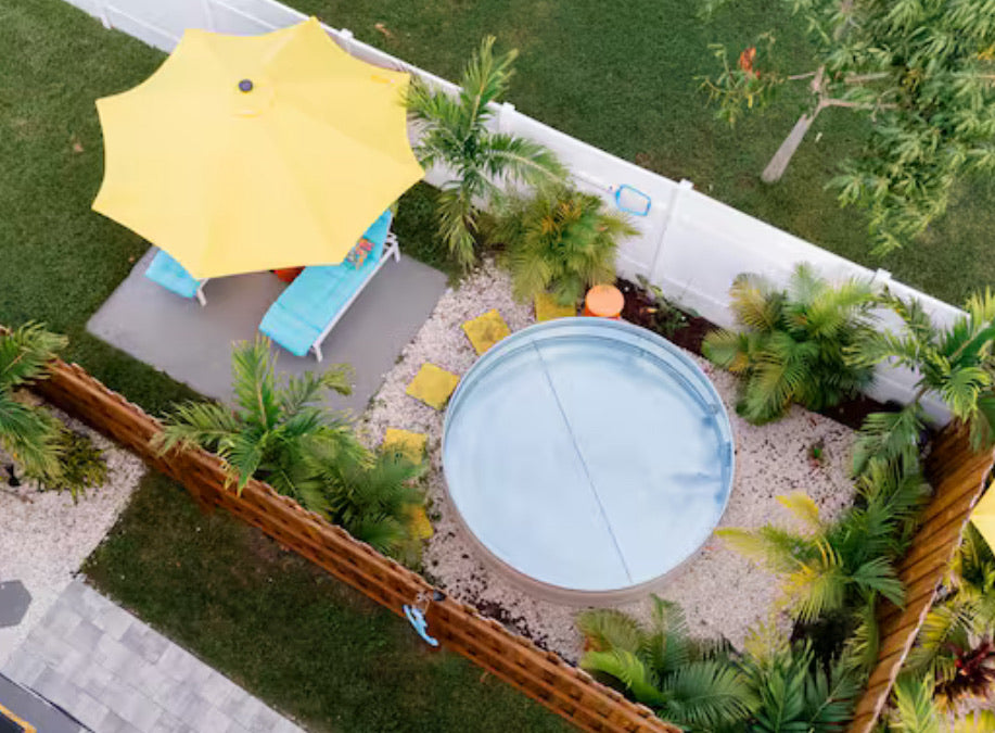 9 ft Galvanized Stock Tank Pool Package – Deposit Only