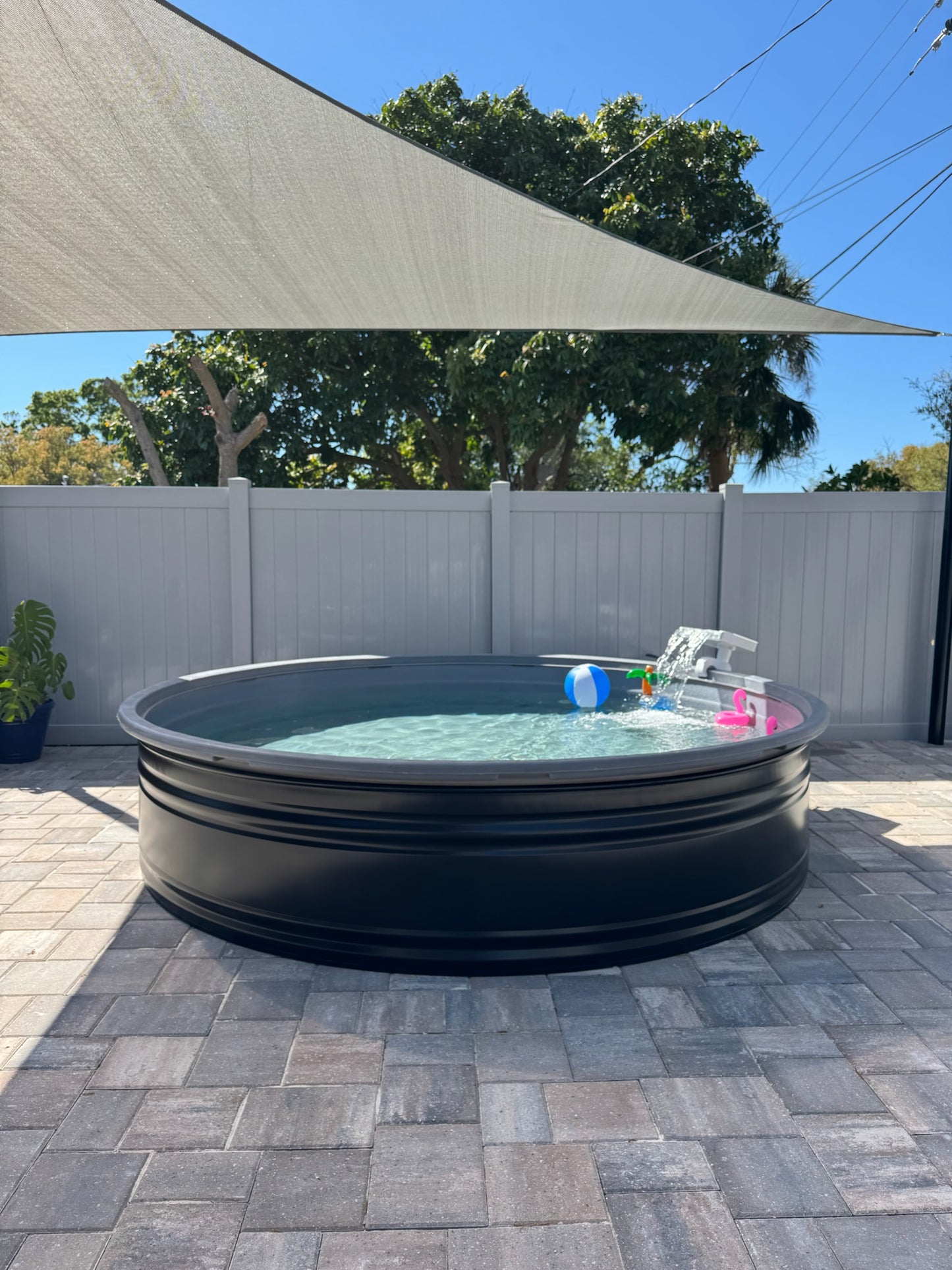 10 ft Hybrid Stock Tank Pool Package – Deposit Only