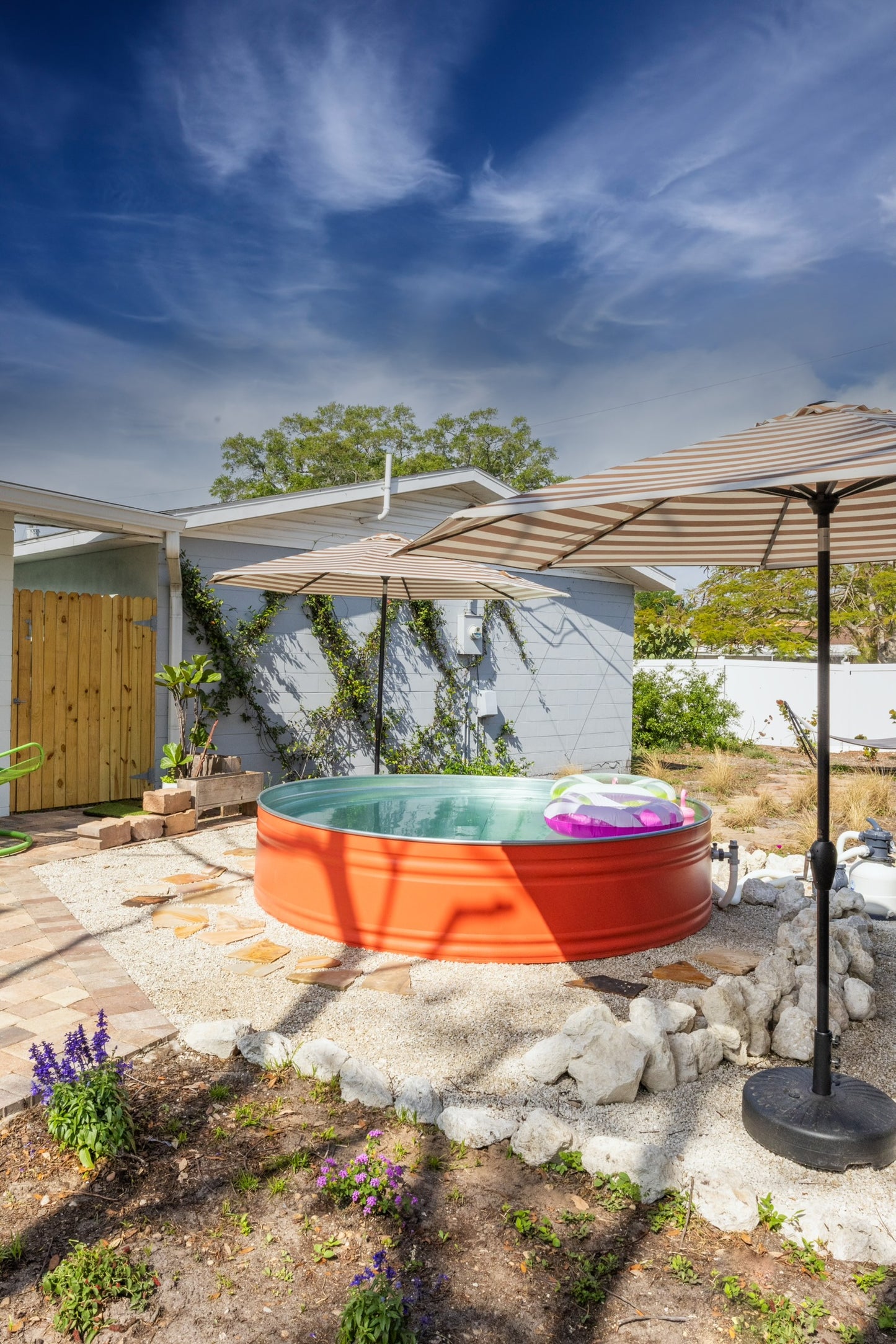 9 ft Galvanized Stock Tank Pool Package – Deposit Only