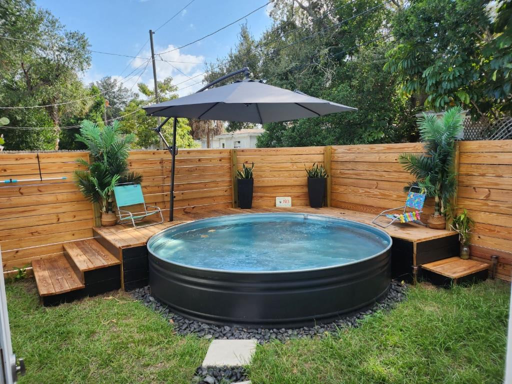 10 ft Galvanized Stock Tank Pool Package – Deposit Only