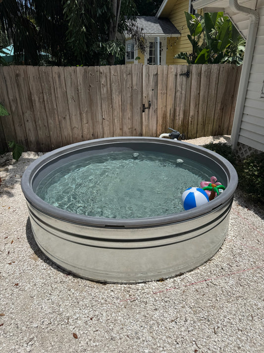8ft Hybrid Stock Tank Pool Package – Deposit Only