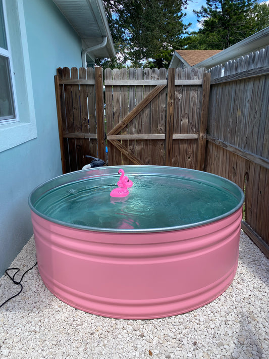 6ft Galvanized Stock Tank Pool Package – Deposit Only